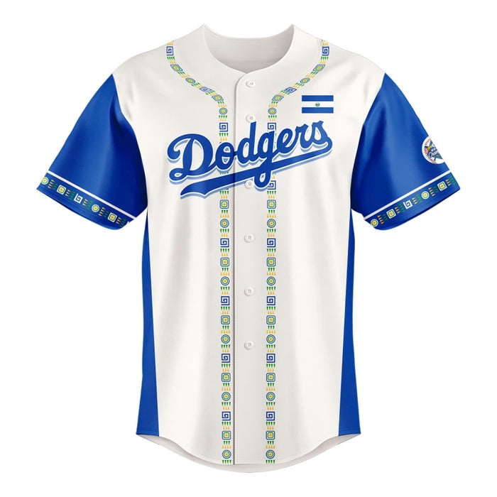 Special Edition 2025 Salvadoran Heritage Night Baseball Jersey