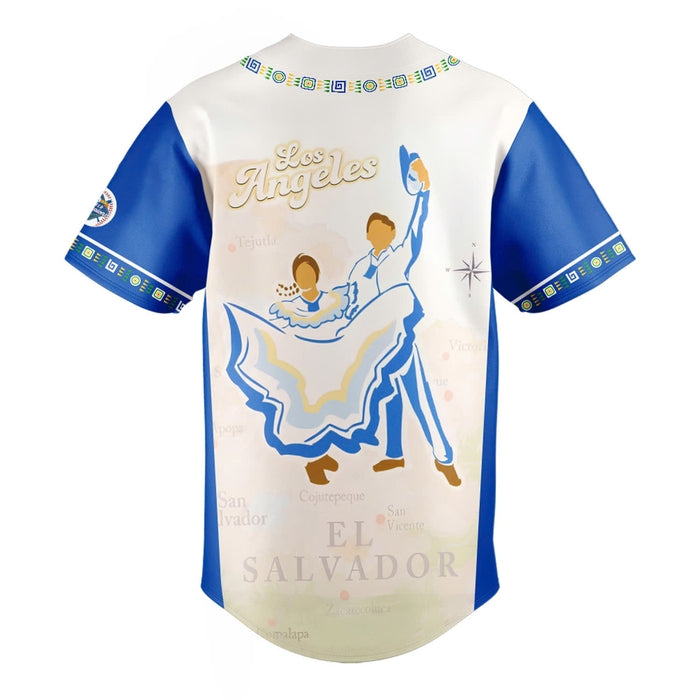 Special Edition 2025 Salvadoran Heritage Night Baseball Jersey