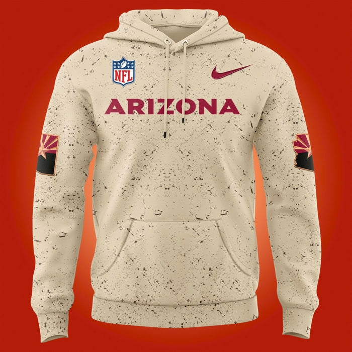 Arizona Cardinals Rivalries 2025 Hoodie-White