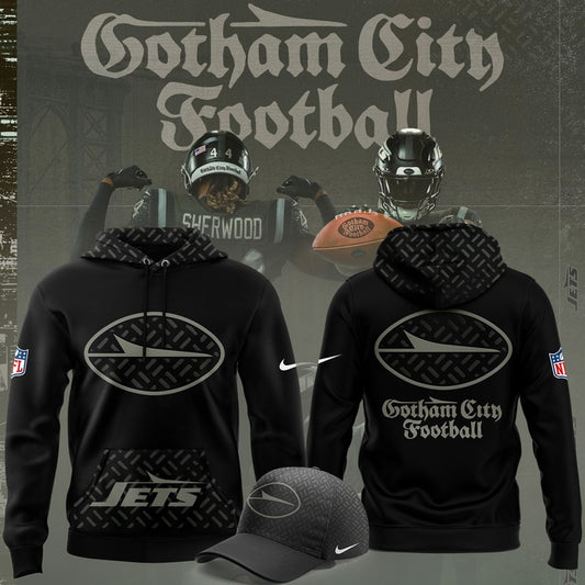 New York Jets 2025 Rivalries “Gotham City Football” Hoodie