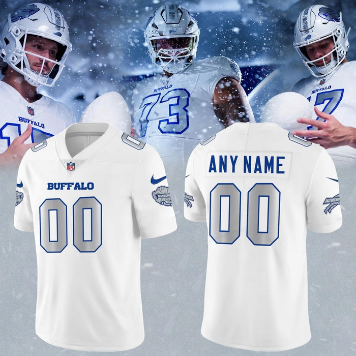 Men's Buffalo Bills White Rivalries uniforms Football Jersey 2025