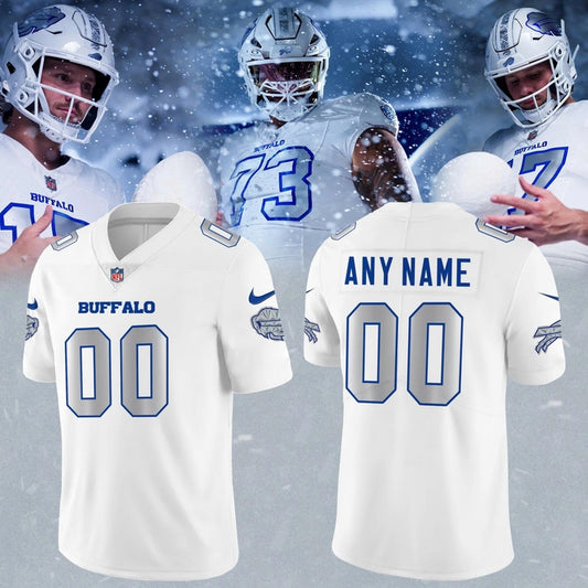 Men's Buffalo Bills White Rivalries uniforms Football Jersey 2025