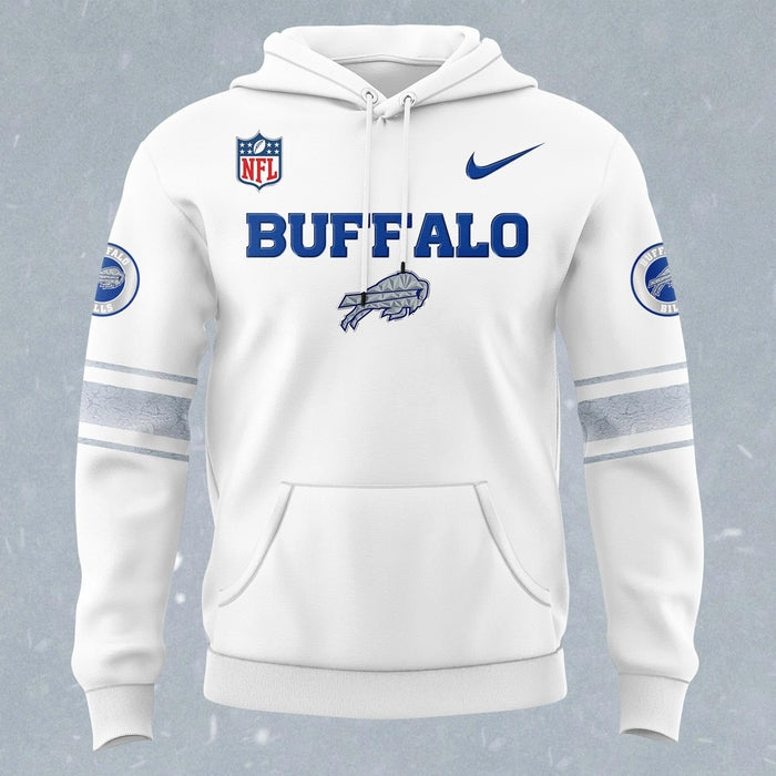 Buffalo Bills White Rivalries uniforms Limited Edition Hoodie 2025 (V2)