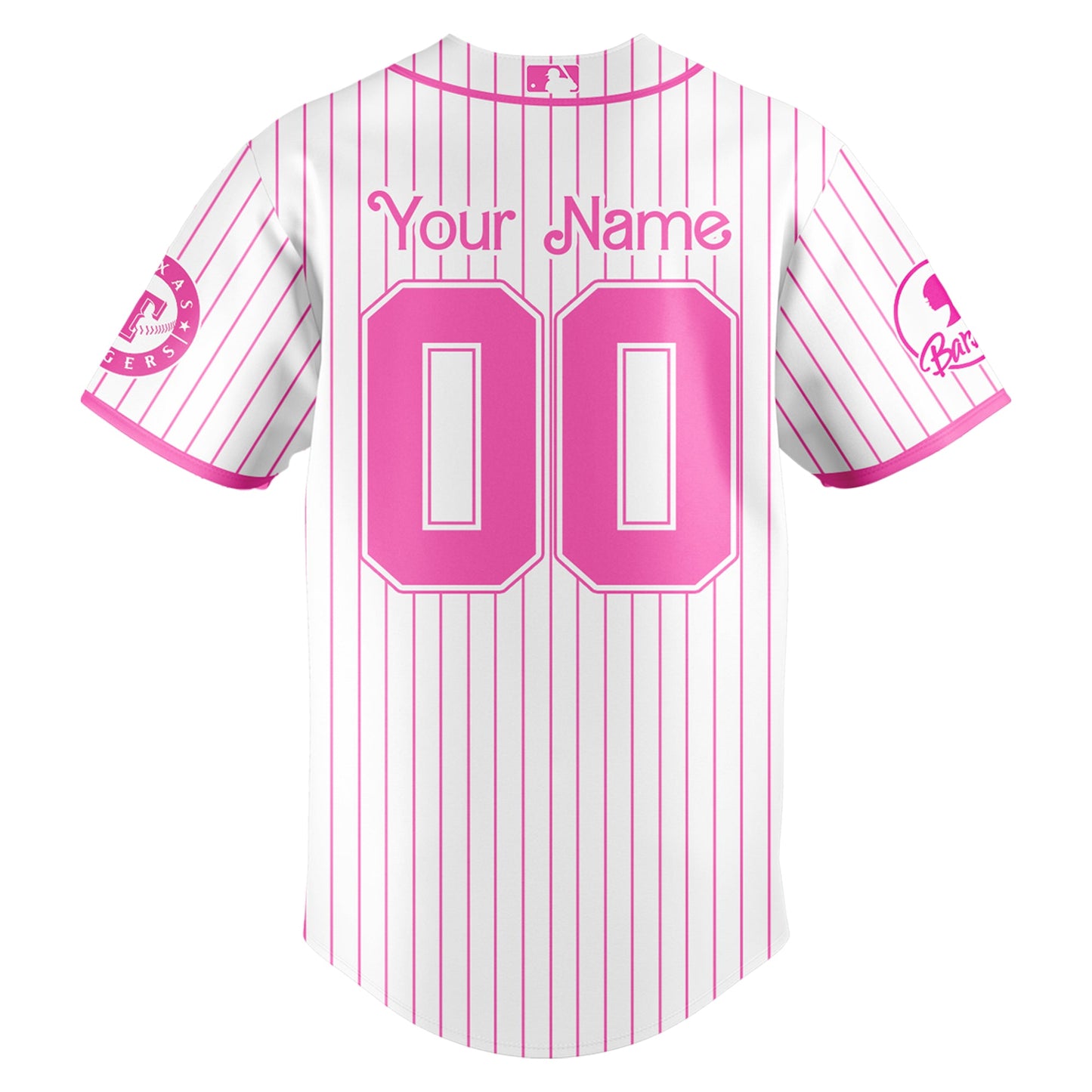 . Texas Rangers MLB x Barbie Night Game Limited Edition Jersey 2025 v2