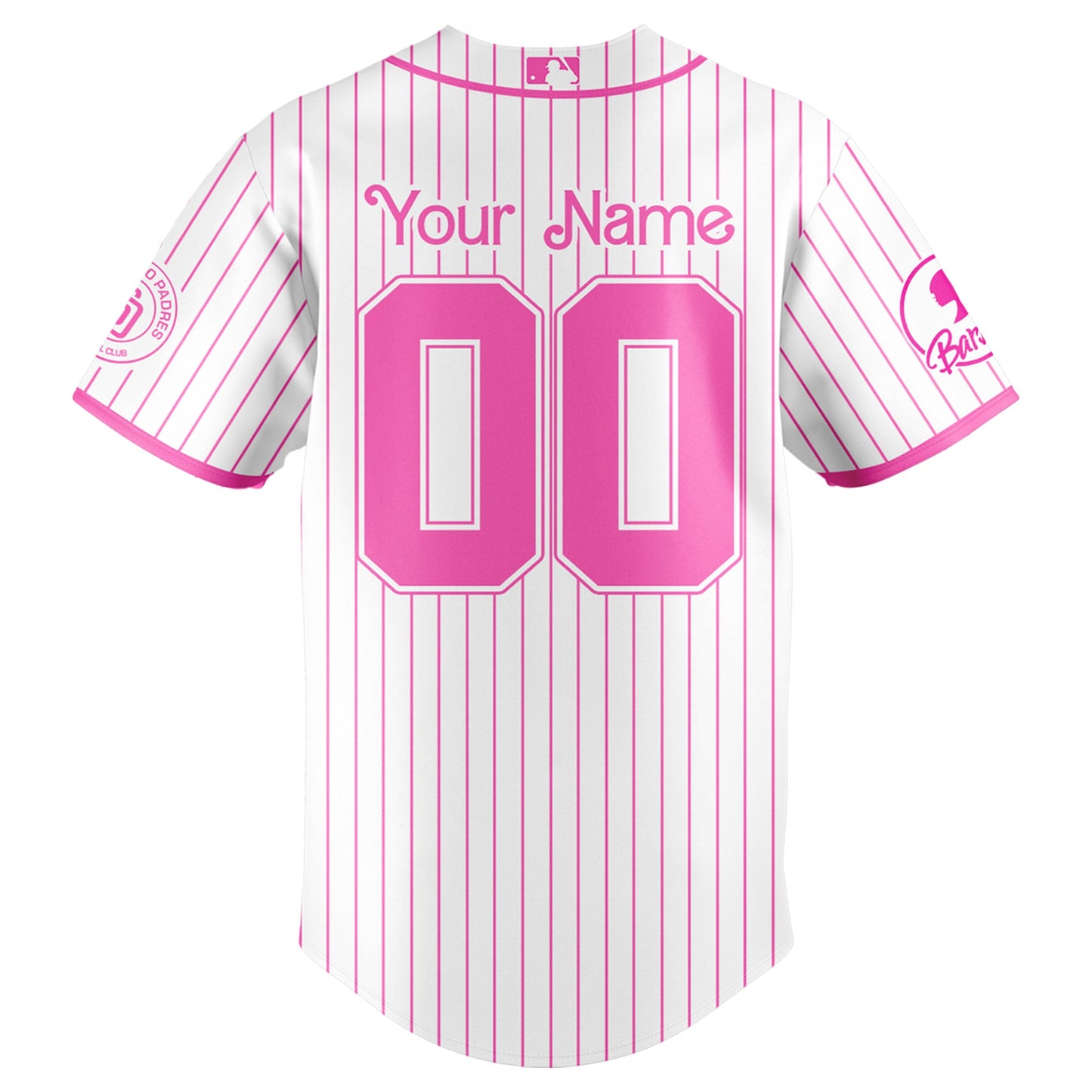 . San Diego Padres MLB x Barbie Night Game Limited Edition Jersey 2025 v2