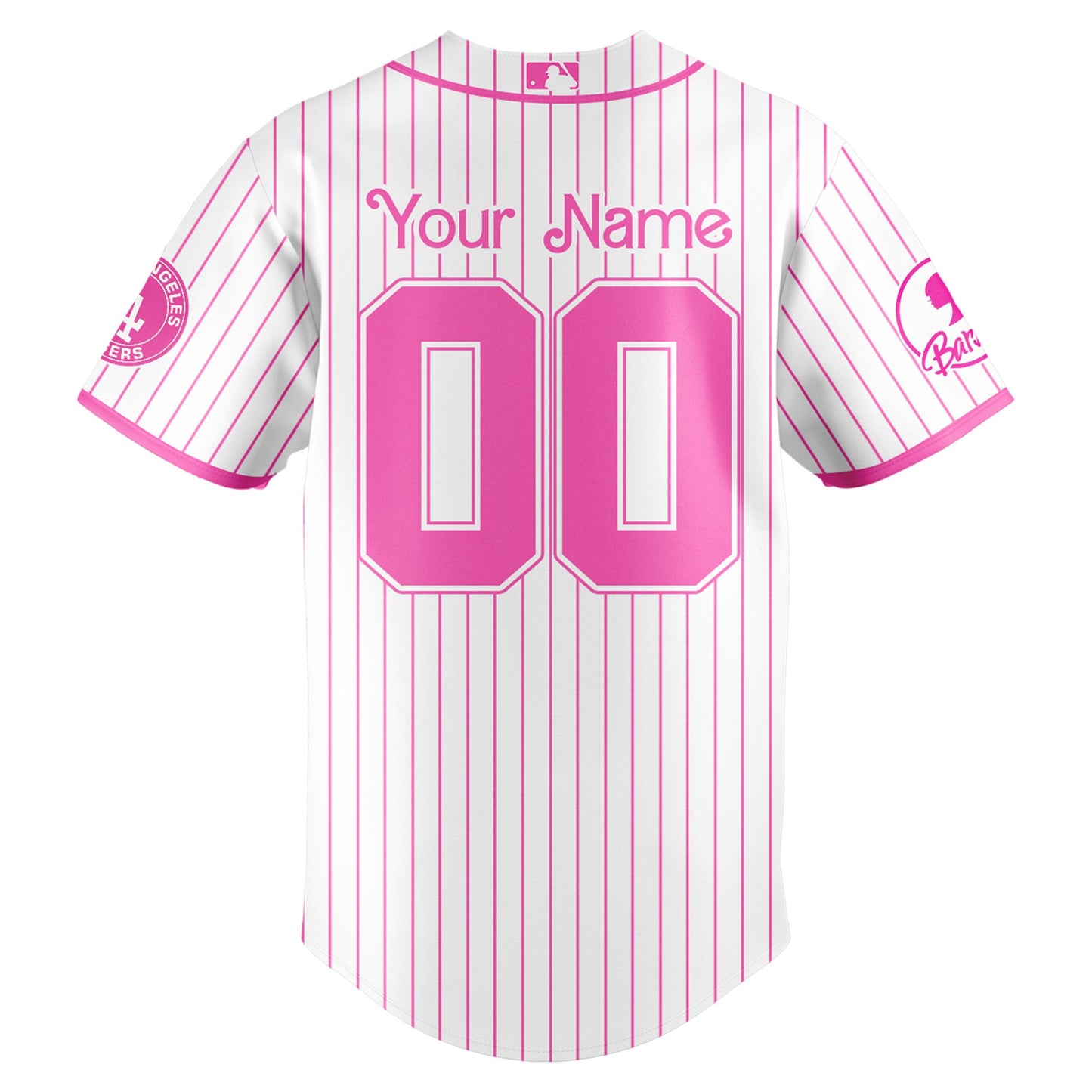 .    Los Angeles Dodgers  MLB x Barbie Night Game Limited Edition Jersey 2025 v2