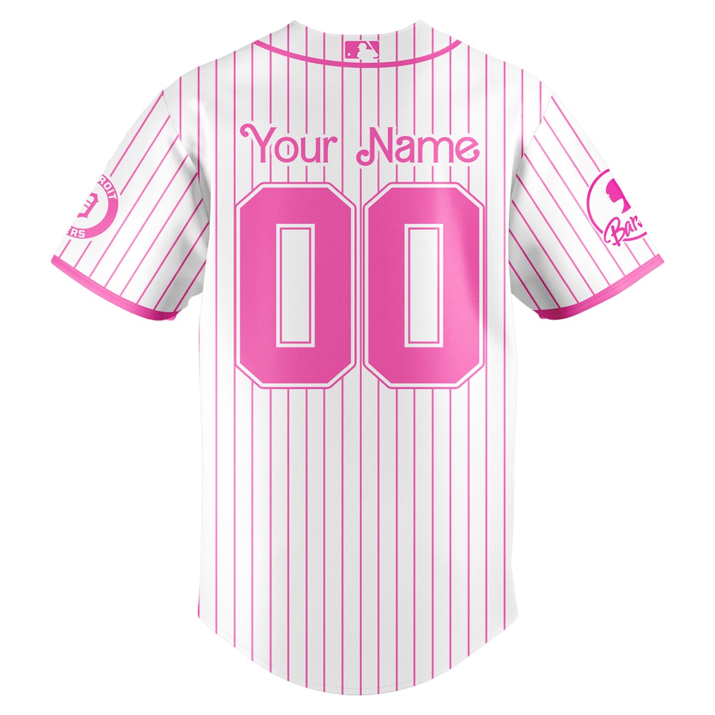 . Detroit Tigers MLB x Barbie Night Game Limited Edition Jersey 2025 v1