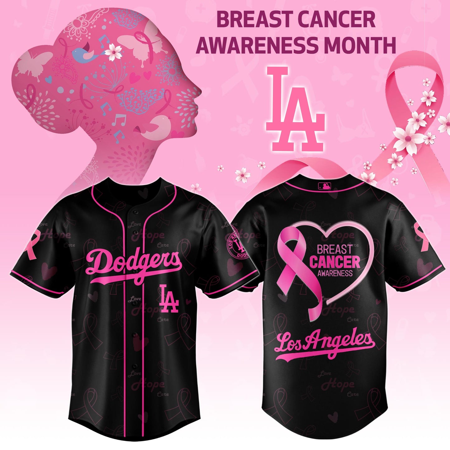 _ LAD x Breast Cancer Awareness Month Limited Edition Jersey 2025.