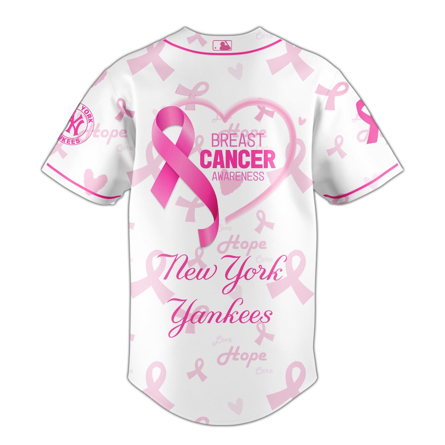 _ NYY x Breast Cancer Awareness Month Limited Edition Jersey 2025.
