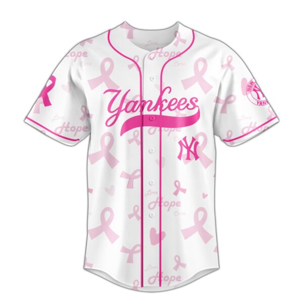 _ NYY x Breast Cancer Awareness Month Limited Edition Jersey 2025.