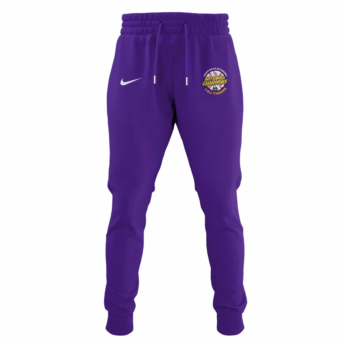 LSU Tigers Baseball Hoodie - 2025 NCAA Baseball Men’s College World Series Champions Hoodie