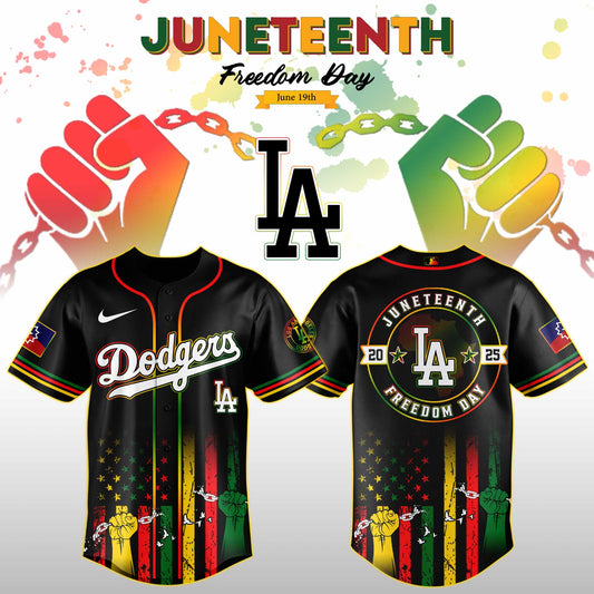 . Los Angeles Dodgers MLB X Juneteenth Day Jersey Edition Jersey 2025