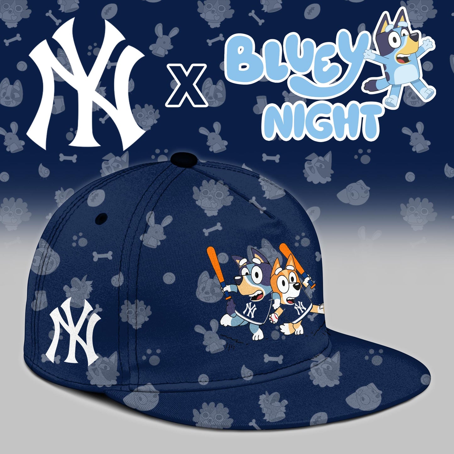 New York Yankees 2025 Bluey Theme Night Limited Jersey | SY43