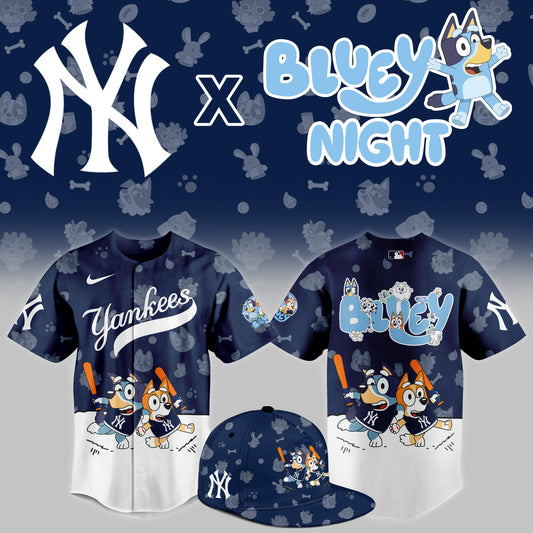 New York Yankees 2025 Bluey Theme Night Limited Jersey | SY43