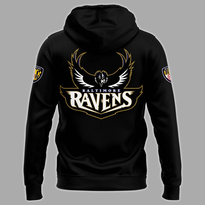 Baltimore Ravens 30th Season Virtual Hoodie