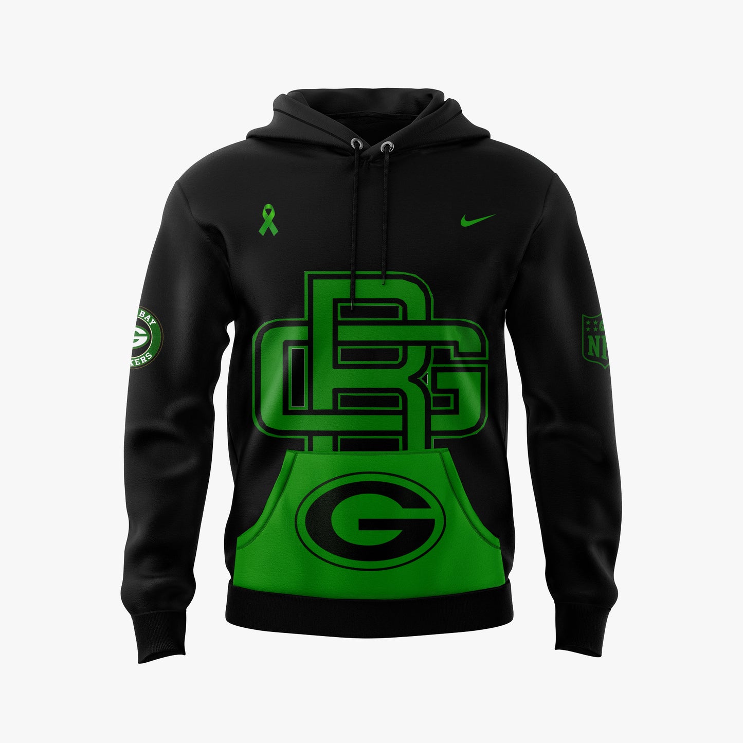 Green Bay Packers NFL Mental Health Awareness Month 2025 Hoodie