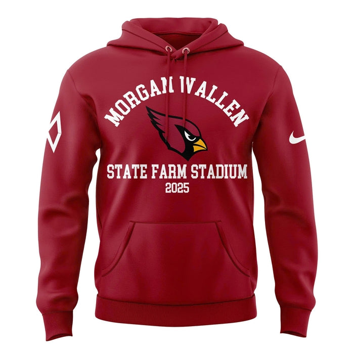 Exclusive Versions Morgan Wallen x Arizona Cardinals Hoodie 2025