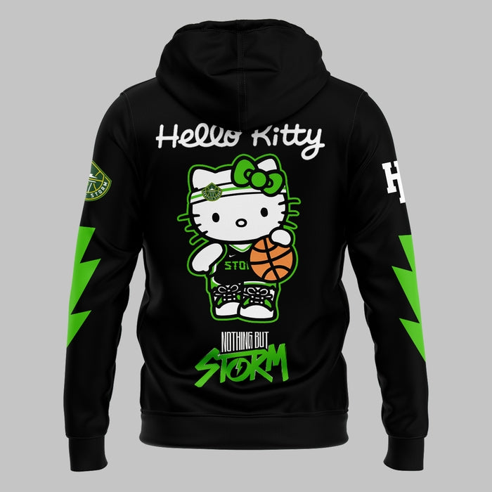 Special Edition Seattle Storm x Hello Kitty Basketball Hoodie 2025