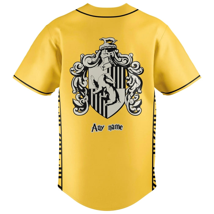 Red Sox x Hufflepuff House Custom Name Jersey - Special Edition