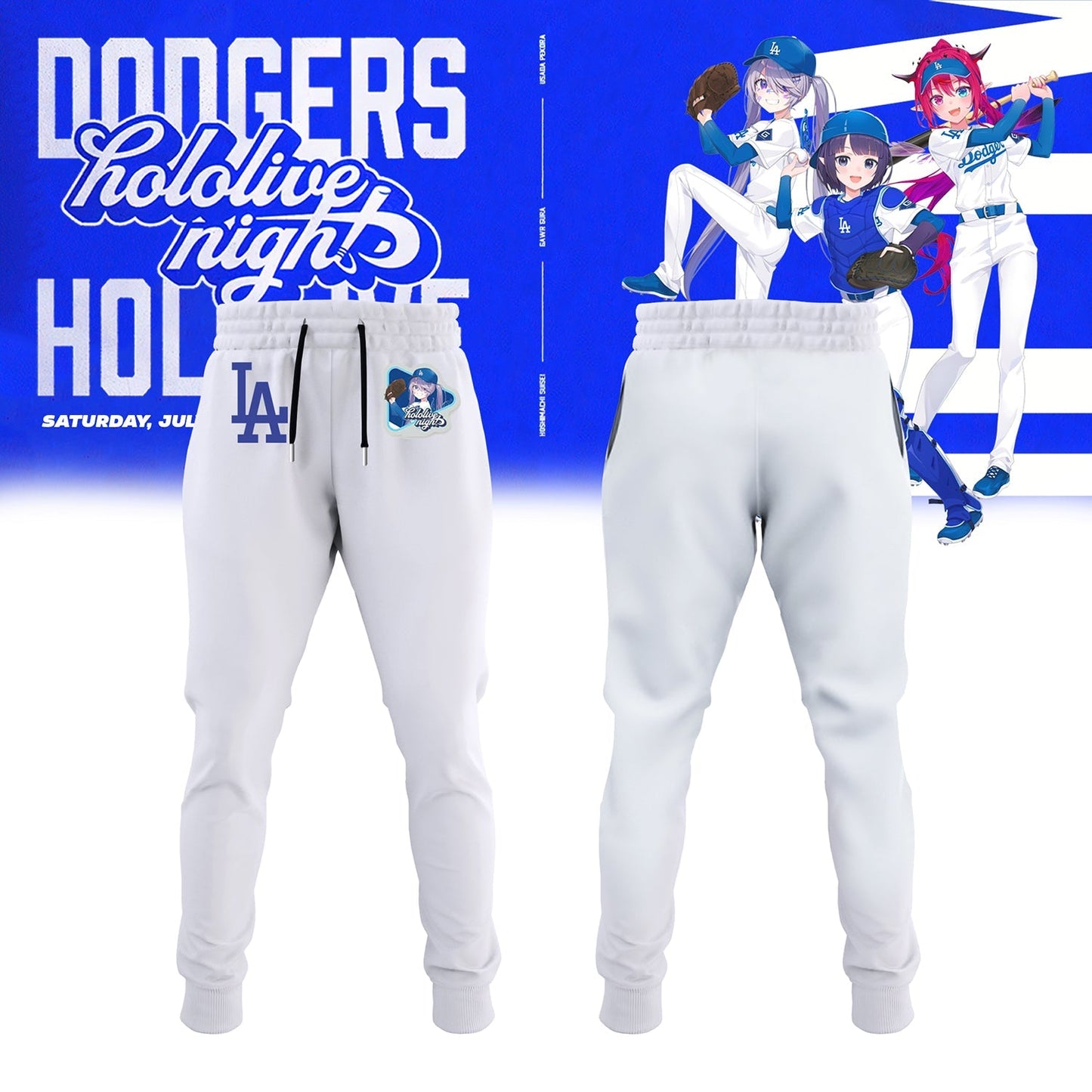 Los Angeles Dodgers Baseball Jersey - Hololive Night Ina’nis Jersey 2025 Custom Name and Number