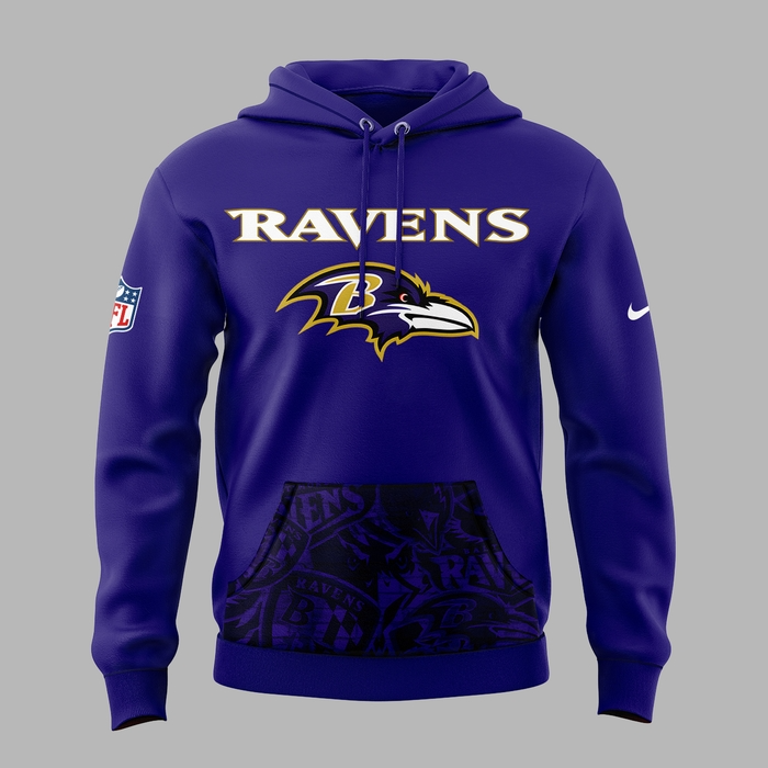 Ravens to Celebrate 30th NFL Season in 2025 V10 Hoodie DDT CTND