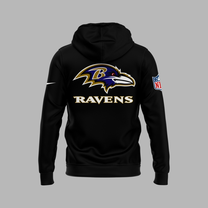 Ravens to Celebrate 30th NFL Season in 2025 V9 Hoodie DDT CTND