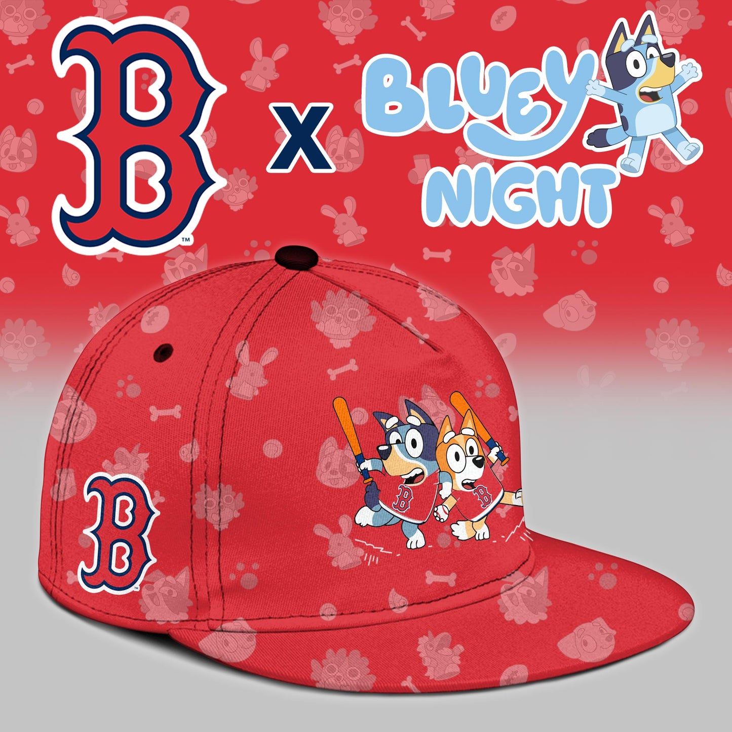 Boston Red Sox 2025 Bluey Night Limited Jersey | NY55