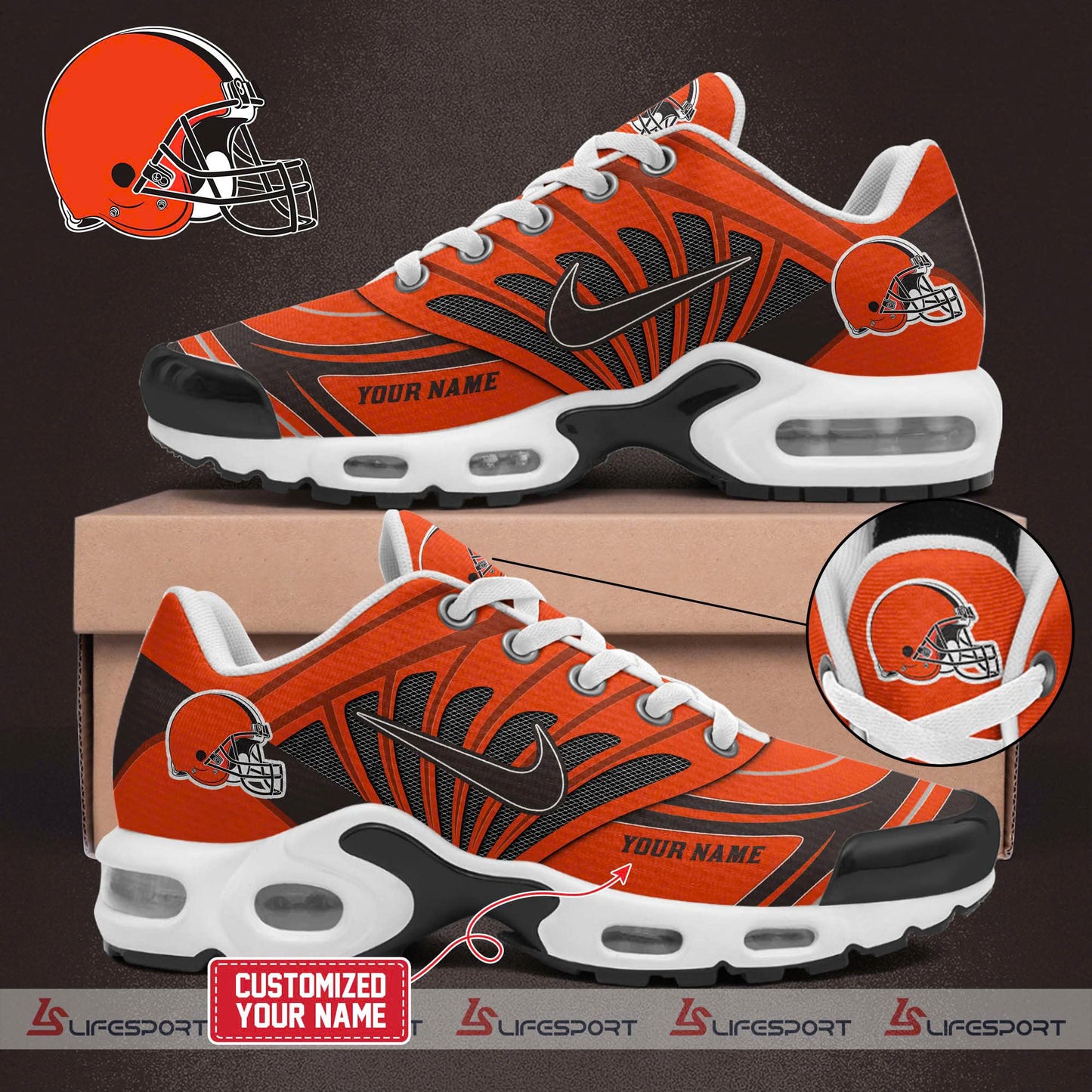 Special Edition Cleveland Browns 2025 New Shoes