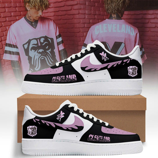 Machine Gun Kelly x Cleveland Browns Air AF1 Sneaker Low Top - 2025 New Collection