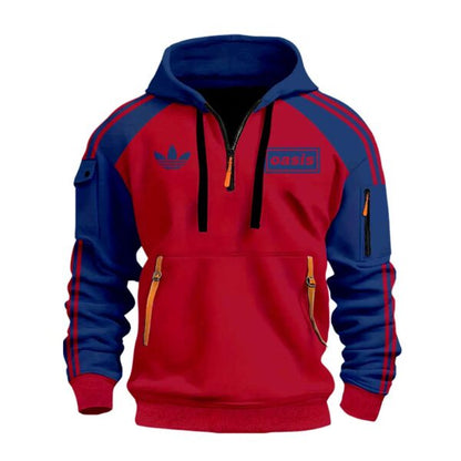 .Limited Edition Oasis “Live ’25” Red Hoodie