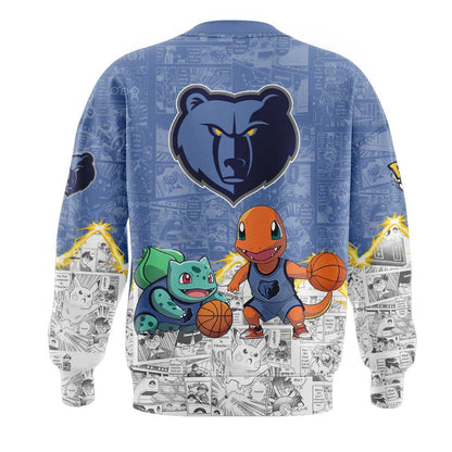 Memphis Grizzlies x Pokémon New Sweatshirt | YR48