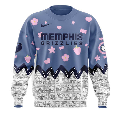 Memphis Grizzlies x Hello Kitty Night Game V2 Sweatshirt | CW55