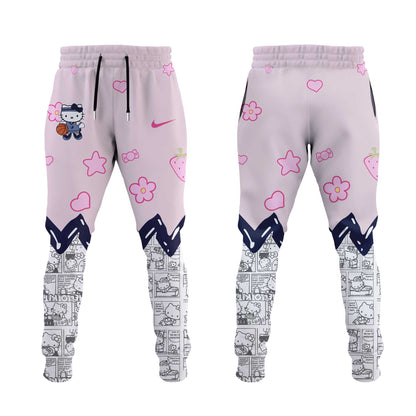 Memphis Grizzlies x Hello Kitty Night Game Pink Hoodie | WC79