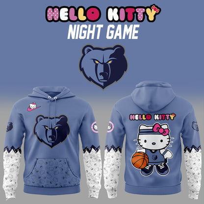 Memphis Grizzlies x Hello Kitty Night Game V3 Hoodie | QZ94