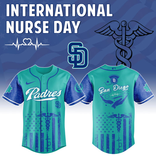 .  San Diego Padres MLB x International Nurse Day Edition Jersey 2025