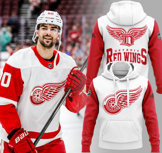 Special Detroit Red Wings Team Hoodie
