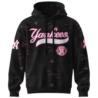_ NYY x Breast Cancer Awareness Month Limited Edition Hoodie 2025.