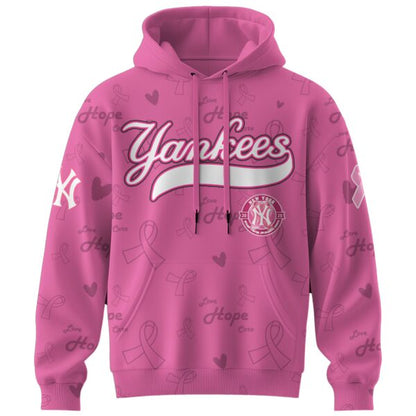 _ NYY x Breast Cancer Awareness Month Limited Edition Hoodie 2025.