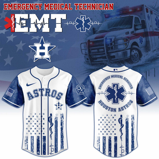 Houston Astros MLB x Emergency Medical Technician Appreciation Night Jersey Limited | VP81