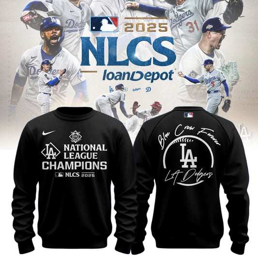 Los Angeles Dodgers x NL Champions 2025 ” Blue Crew Forever “