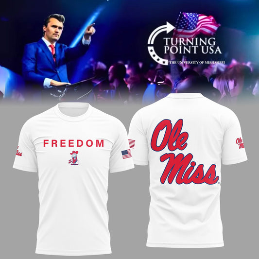 University of Mississippi ( Ole Miss ) x Turning Point USA Limited Edition T-Shirt