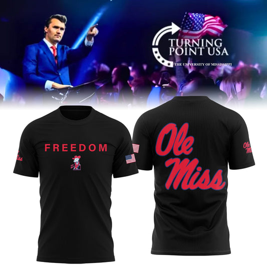 University of Mississippi ( Ole Miss ) x Turning Point USA Limited Edition T-Shirt