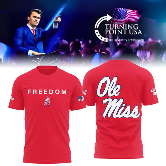 University of Mississippi ( Ole Miss ) x Turning Point USA Limited Edition T-Shirt