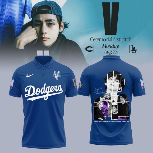 LA Dodgers x V BTS Limited Edition Polo