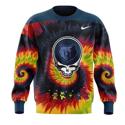 Memphis Grizzlies Grateful Dead Night Sweatshirt | NI45