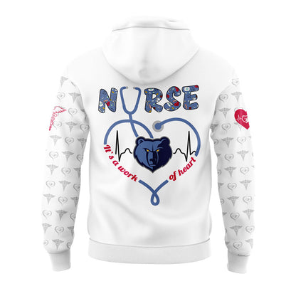 Memphis Grizzlies Nurses Appreciation Hoodie | AC24