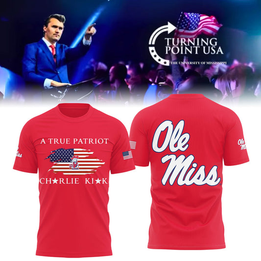 University of Mississippi ( Ole Miss ) x Turning Point USA Limited Edition T-Shirt