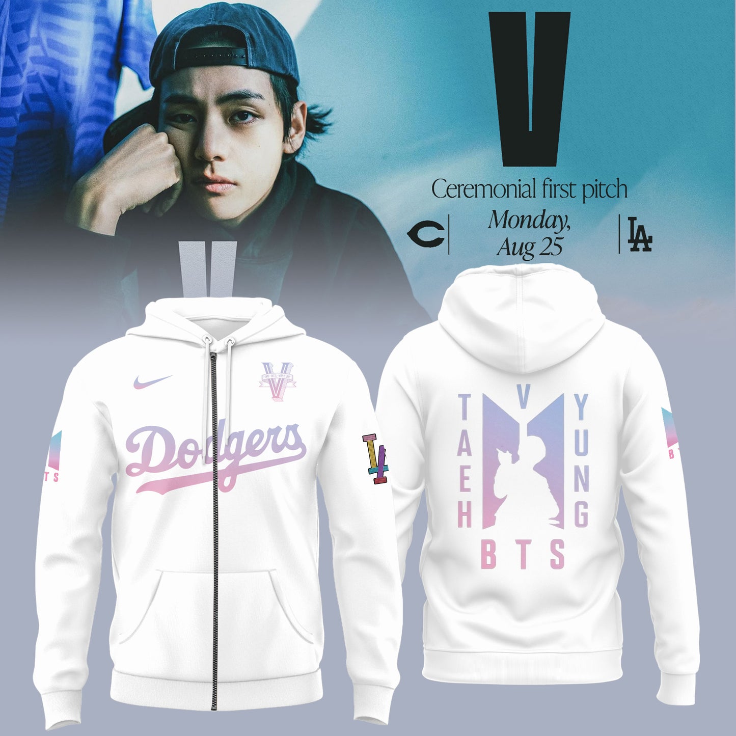 LA Dodgers x V BTS Limited Edition Shirt