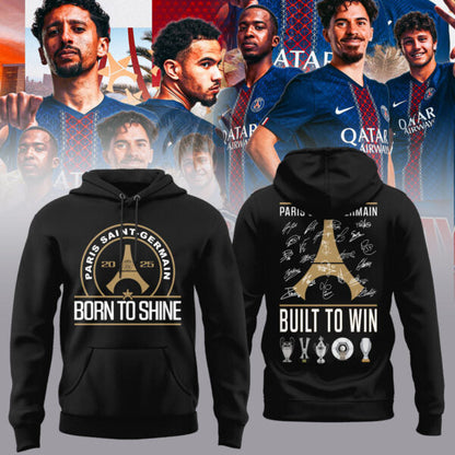 ..PSG – UEFA SUPER CUP CHAMPIONS 2025 Shirt- Black