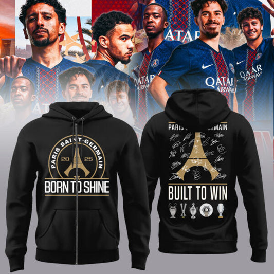 ..PSG – UEFA SUPER CUP CHAMPIONS 2025 Shirt- Black
